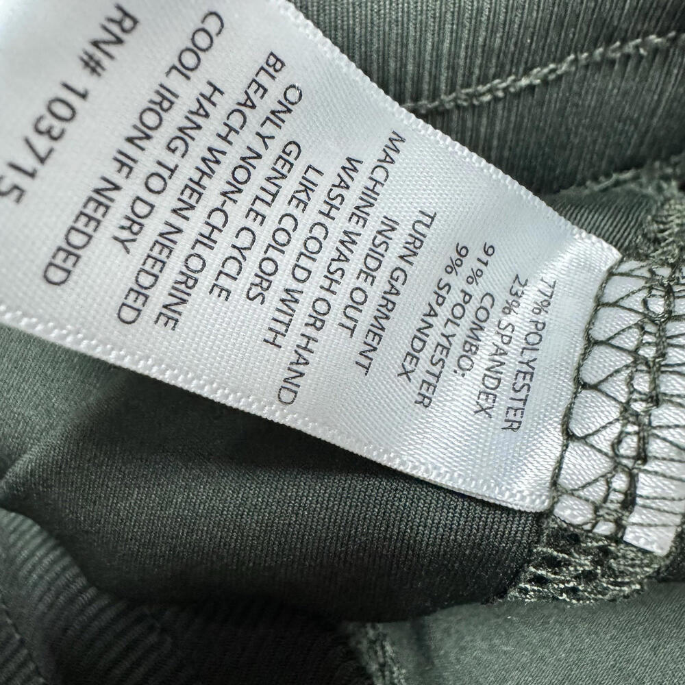 Rachel Zoe Pants Green Elastic Waist Drawstring Women’s Size Small - Picture 12 of 12